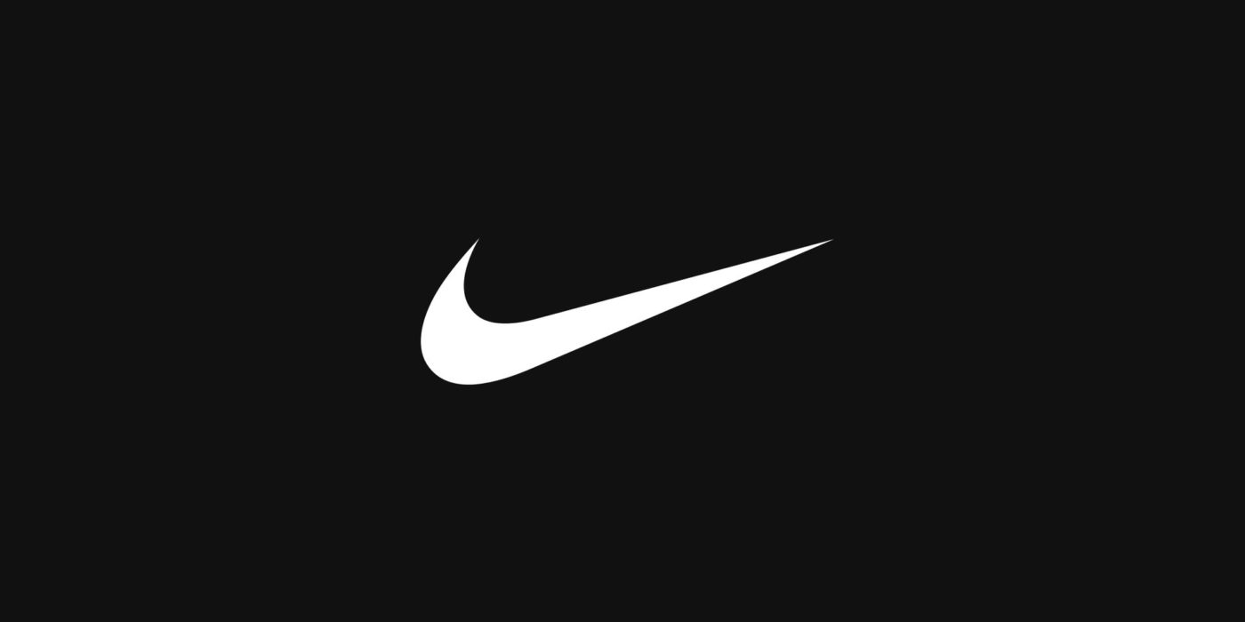 large Nike logo
